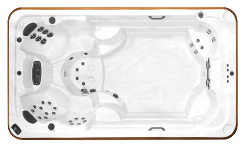 Top view of the Arctic Spas All Weather Pool Ocean Signature