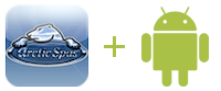 arcticspas logo plus android logo