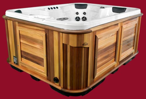  Side view of the Arctic Spas Hot Tub Arctic Fox model