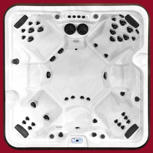 Top view of the Arctic Spas Hot Tub McKinley model